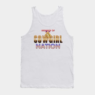 Member of Cowgirl Nation Tank Top